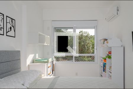Suíte - Dormitório de apartamento para alugar com 2 quartos, 72m² em Itacorubi, Florianópolis