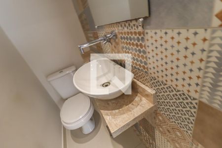 Lavabo de casa de condomínio para alugar com 3 quartos, 112m² em Jardim Colônia, Jundiaí