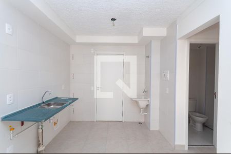 Sala/Cozinha de apartamento para alugar com 2 quartos, 35m² em Bom Retiro, São Paulo