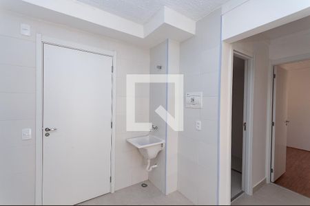 Sala/Cozinha de apartamento para alugar com 2 quartos, 35m² em Bom Retiro, São Paulo