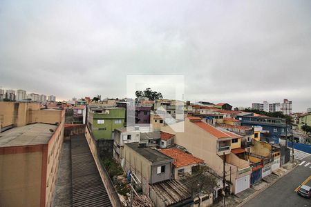 Sala Vista  de apartamento à venda com 1 quarto, 44m² em Vila Santa Luzia, São Bernardo do Campo