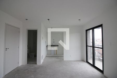 Sala  de apartamento à venda com 1 quarto, 44m² em Vila Santa Luzia, São Bernardo do Campo