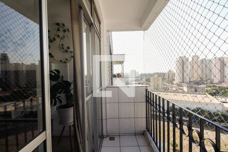 Varanda Sala de apartamento à venda com 2 quartos, 64m² em Tatuapé, São Paulo