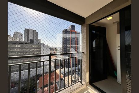 Sacada de apartamento à venda com 1 quarto, 40m² em Campestre, Santo André
