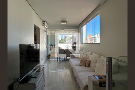 Sala de apartamento à venda com 4 quartos, 178m² em Gutierrez, Belo Horizonte