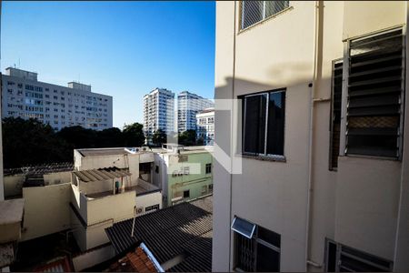 Vista da Sala de apartamento à venda com 1 quarto, 30m² em Rio Comprido, Rio de Janeiro