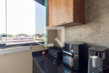 Cozinha de apartamento à venda com 2 quartos, 53m² em Centro, Osasco