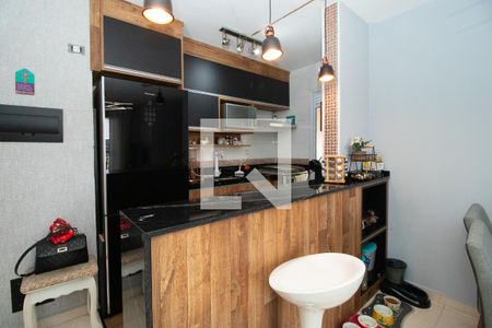 Cozinha e Área de Serviço de apartamento à venda com 3 quartos, 65m² em Utinga, Santo André