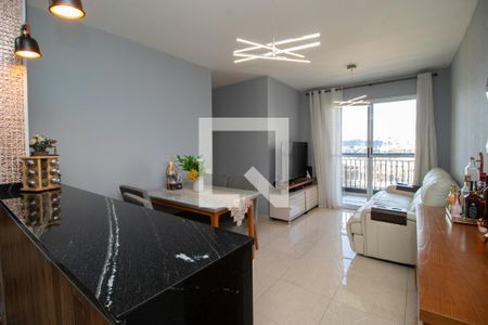 Sala de apartamento à venda com 3 quartos, 65m² em Utinga, Santo André