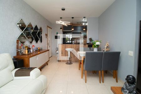 Sala de apartamento à venda com 3 quartos, 65m² em Utinga, Santo André