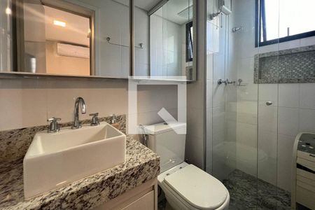 Banheiro  de apartamento para alugar com 2 quartos, 65m² em Grajaú, Belo Horizonte