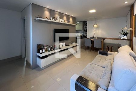 Sala de apartamento para alugar com 2 quartos, 65m² em Grajaú, Belo Horizonte