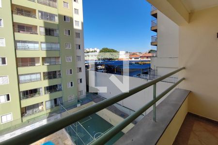Varanda da Sala de apartamento à venda com 3 quartos, 65m² em Vila Anhanguera, Campinas