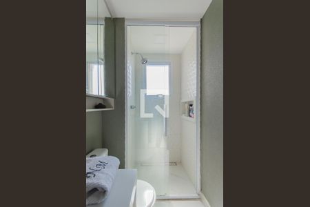 Banheiro da Suíte de apartamento à venda com 1 quarto, 59m² em Cambuci, São Paulo