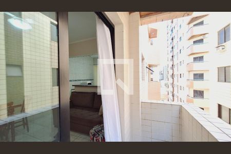 Varanda da Sala de apartamento para alugar com 1 quarto, 50m² em Tupi, Praia Grande