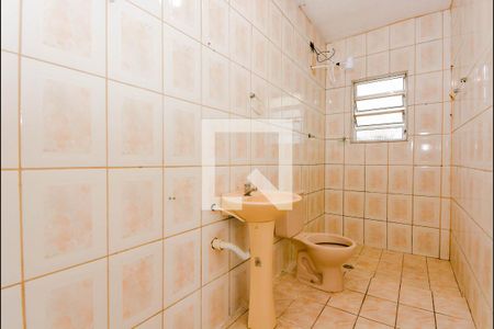 Banheiro da Suíte de casa para alugar com 1 quarto, 60m² em Parque Mikail, Guarulhos
