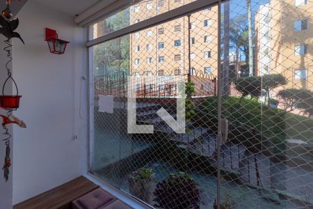 Varanda Estendida de apartamento à venda com 2 quartos, 57m² em Vila do Castelo, São Paulo