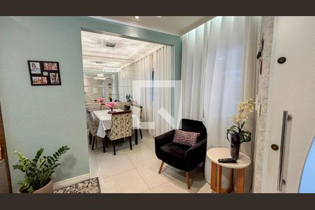 Sala - Sala de Jantar de casa à venda com 3 quartos, 124m² em Vila Alice, Santo André