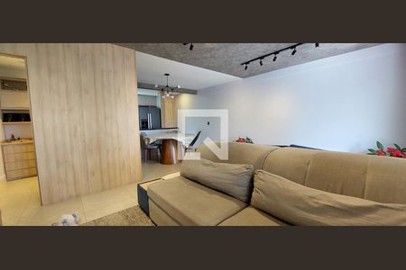 Sala de apartamento à venda com 3 quartos, 115m² em Vila Valparaíso, Santo André