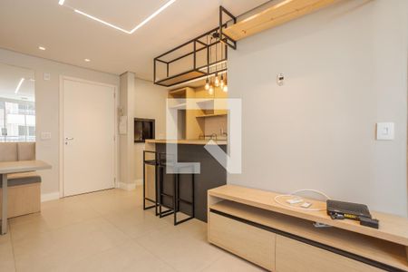 Sala de apartamento para alugar com 1 quarto, 51m² em Farrapos, Porto Alegre
