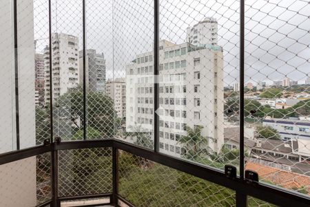 Varanda da Sala de apartamento à venda com 4 quartos, 180m² em Campo Belo, São Paulo