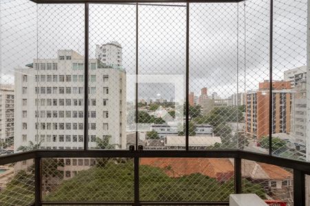 Varanda da Sala de apartamento à venda com 4 quartos, 180m² em Campo Belo, São Paulo