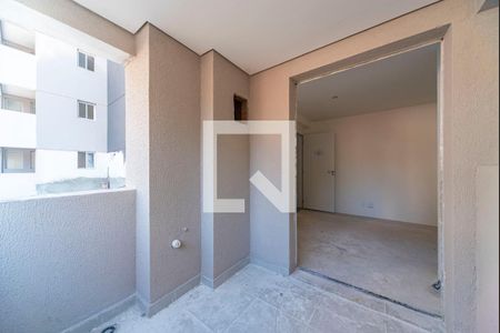 Varanda da Sala de apartamento à venda com 2 quartos, 57m² em Jardim Bela Vista, Santo André