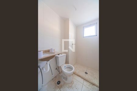 Banheiro Social de apartamento à venda com 2 quartos, 57m² em Jardim Bela Vista, Santo André