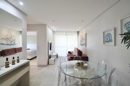 Sala de apartamento para alugar com 2 quartos, 70m² em Enseada, Guarujá