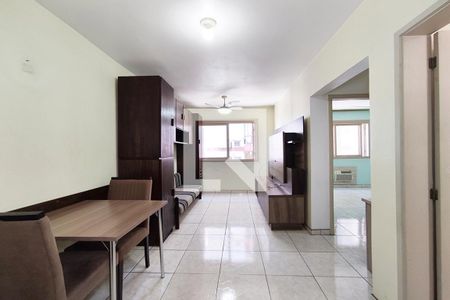 Sala de apartamento para alugar com 1 quarto, 57m² em Centro, São Leopoldo