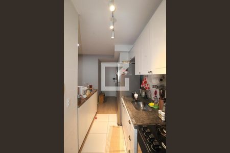 Sala/Cozinha e Área de Serviço de apartamento à venda com 2 quartos, 45m² em Vila Penteado, São Paulo