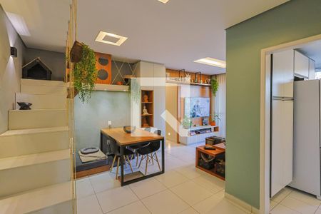 Sala de apartamento à venda com 3 quartos, 85m² em Estrela Dalva, Belo Horizonte