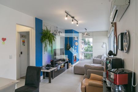 Sala de apartamento para alugar com 2 quartos, 74m² em Petrópolis, Porto Alegre