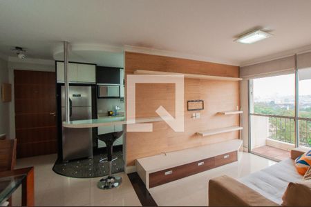 Sala de apartamento à venda com 2 quartos, 58m² em Alto de Pinheiros, São Paulo