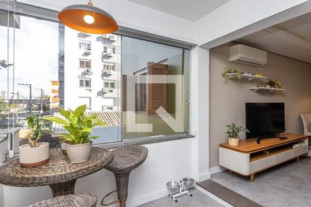 Varanda da Sala de apartamento à venda com 2 quartos, 72m² em Morro do Espelho, São Leopoldo