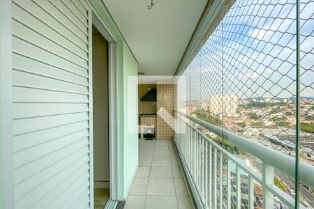 Varanda Gourmet de apartamento à venda com 3 quartos, 83m² em Baeta Neves, São Bernardo do Campo