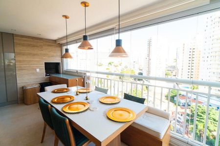 Sacada Gourmet de apartamento para alugar com 1 quarto, 68m² em Chácara Inglesa, São Paulo