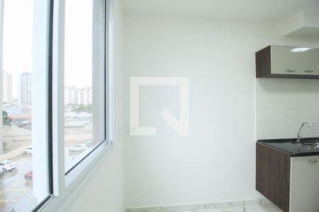 Sala/Cozinha de apartamento para alugar com 1 quarto, 24m² em Belenzinho, São Paulo