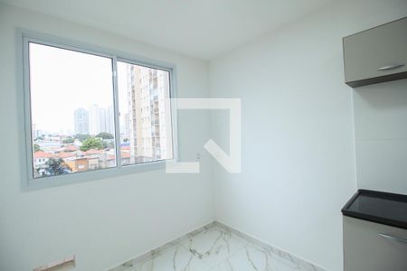 Sala/Cozinha de apartamento para alugar com 1 quarto, 24m² em Belenzinho, São Paulo