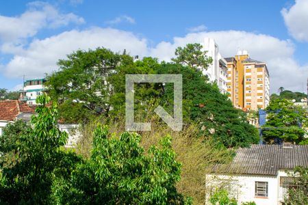 Vista da Sala de apartamento à venda com 1 quarto, 27m² em Menino Deus, Porto Alegre