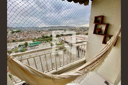 Varanda de apartamento à venda com 2 quartos, 60m² em Del Castilho, Rio de Janeiro