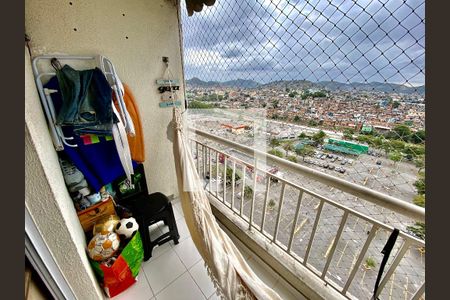 Varanda de apartamento à venda com 2 quartos, 60m² em Del Castilho, Rio de Janeiro