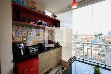 Varanda gourmet de apartamento à venda com 3 quartos, 68m² em Vila Fernandes, São Paulo