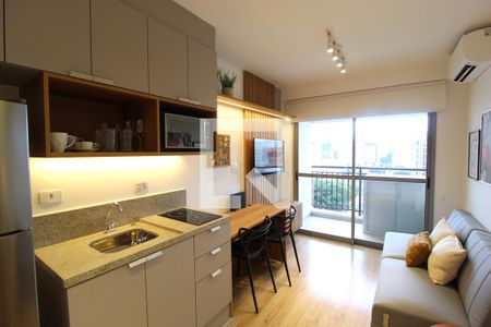 Studio para alugar com 31m², 1 quarto e sem vagaSala/Cozinha