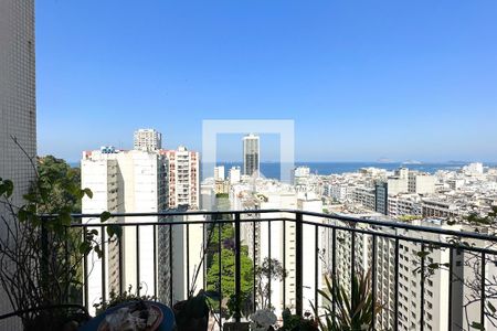 Sala - Vista de apartamento à venda com 2 quartos, 78m² em Copacabana, Rio de Janeiro