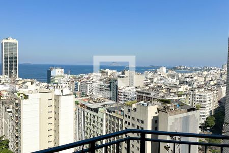 Sala - Vista de apartamento à venda com 2 quartos, 78m² em Copacabana, Rio de Janeiro