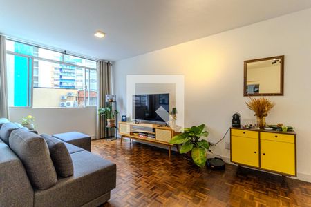 Sala de apartamento à venda com 2 quartos, 96m² em Vila Buarque, São Paulo