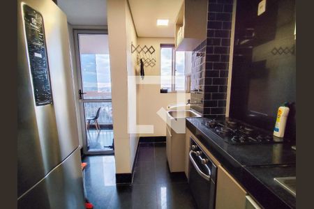 Cozinha/Área de serviço de apartamento à venda com 3 quartos, 87m² em Estrela Dalva, Belo Horizonte