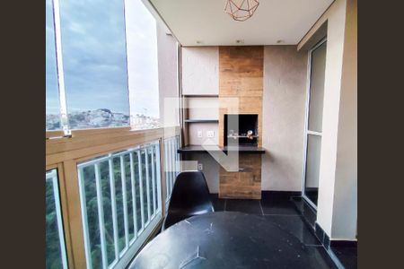 Varanda de apartamento à venda com 2 quartos, 87m² em Estrela Dalva, Belo Horizonte