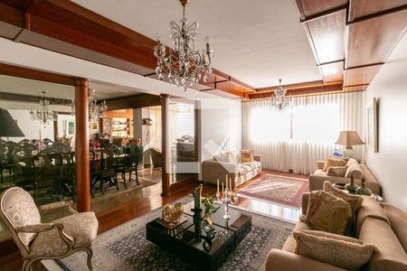 Sala de apartamento para alugar com 4 quartos, 286m² em Lourdes, Belo Horizonte